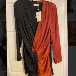 Black/Red Sienna Choosy Brand Dress